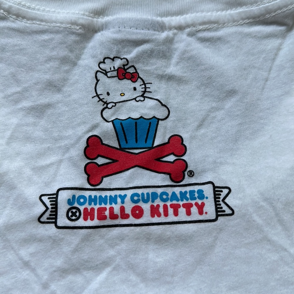 Johnny Cupcakes X Hello Kitty Collab Women’s TShirt … Gem